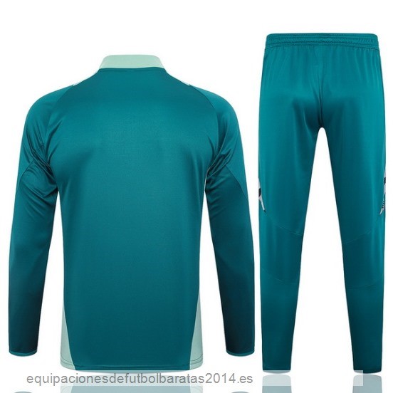 Nuevo Conjunto Completo Sudadera Entrenamiento Italia 2024 Verde Baratas